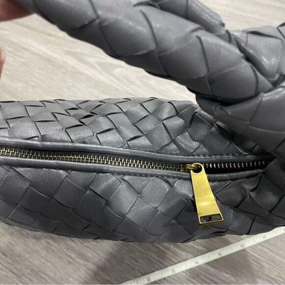 Amazon Jodie Bag Grey Weave Handbag - Picture 7 of 7